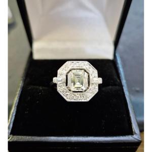An Art Deco Diamond Ring