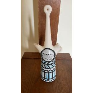 Ceramic Pitcher By Roger Capron