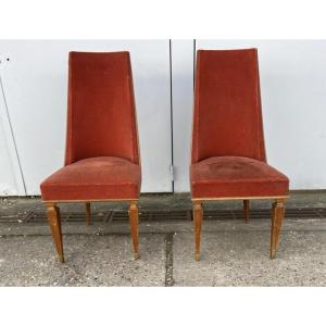 Pair Of Lounge Chairs Attributed To André Arbus