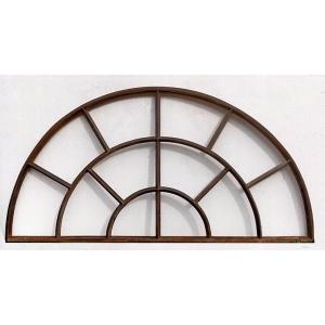 5 Large Arched Transoms Orangery Window Door Old Bull's Eye