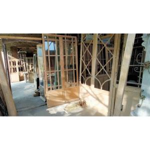 Large Selection Of Old Double Glass Doors From All Periods