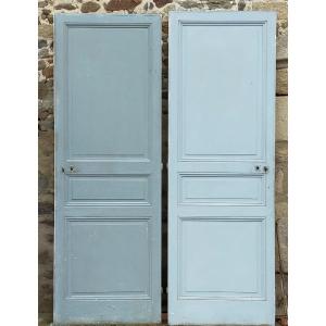 2 Old Double-sided Communication Doors 1930