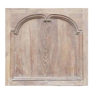 Transom Cartouche Supra Door Old 18th Century Period Trumeau Woodwork