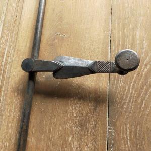 ̶s̶̶̶e̶̶v̶̶̶e̶̶n̶   One Antique Espagnolettes From A 18th Century Castle  Cremone Doors