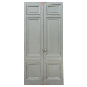 Antique Double Door From The Haussmann Period 1880 On Sale