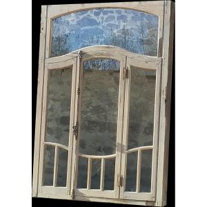 Antique Art Deco Window, Glass Partition Doors