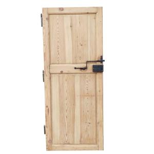 Antique 18th-century Door With Its Original Ironwork