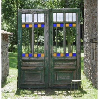 Double Door XIXth Ancient Monumental Doors