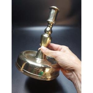 17th Century Bronze Candlestick