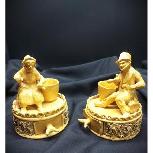 Curiosity Of Apt Earthenware: Alcohol And Tobacco...