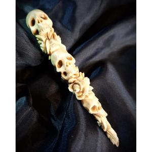 Skulls Carved From Bone
