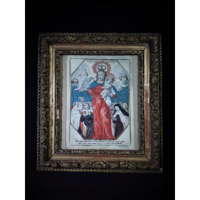 Virgin Mary Protecting Simon