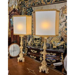 Pair Of Louis XIV Period Candelabra