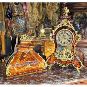 Louis XV Period Wall Clock And Console