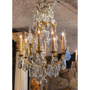 Louis XV Style Cage Chandelier