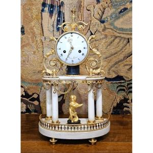 Louis XVI Period Portico-shaped Clock