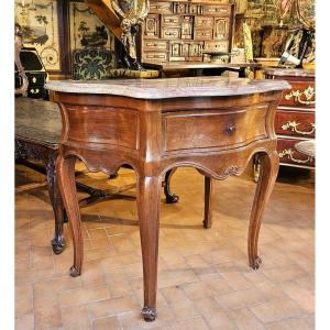 Louis XV Period Walnut Console