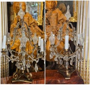 Pair Of Louis XV Style Girandoles
