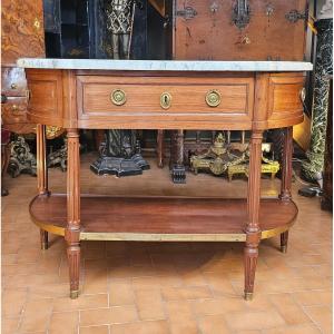 Louis XVI Period Console Serving Trolley