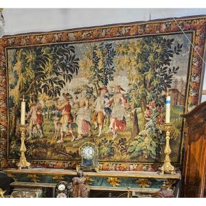 Important Aubusson Tapestry, Early 18th Century