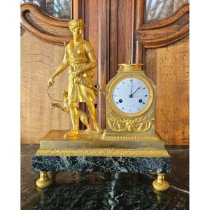 Gilt Bronze Clock, Directoire Period