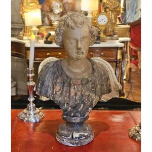 Bust Of A Young Roman Prince From The 18th Century
