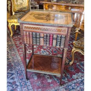 Louis XV Style Marquetry Coffee Table