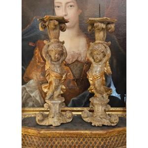 Pair Of Regency Period Candlesticks
