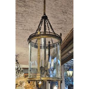 Louis XVI Style Gilt Bronze Lantern