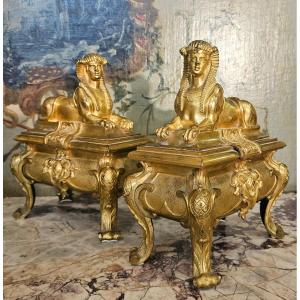 Pair Of Regency Period Chenets