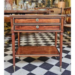 Coffee Table In Mahogany,  Louis XV Period