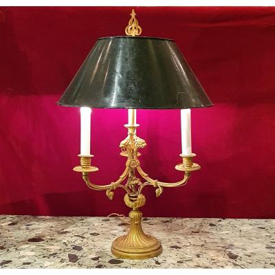 Directoire Style Gilt Bronze Hot Water Bottle Lamp