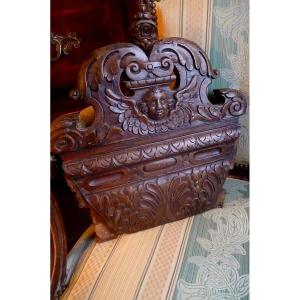 Carved Wood XVII E Century