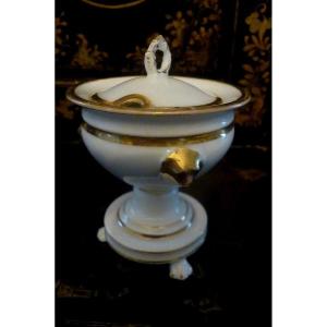 Paris Porcelain Dinette Jam Maker 19th Century