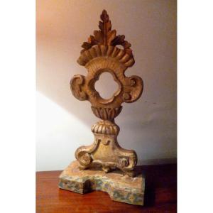 Golden Wood Reliquary Period 18th Century