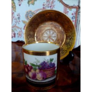 Paris Porcelain Cup, Directoire Period 