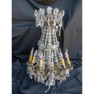 Very Large Chandelier With Tassels 
