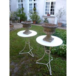 Garden Pedestal Tables