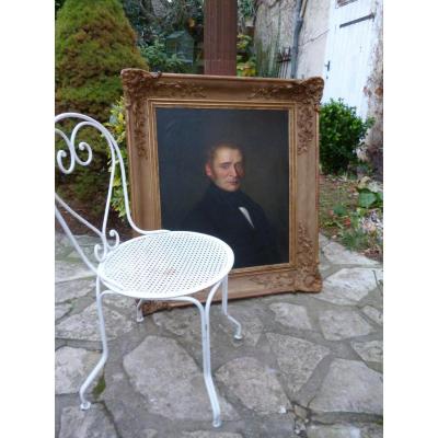 Grand Vintage Portrait Louis Philippe