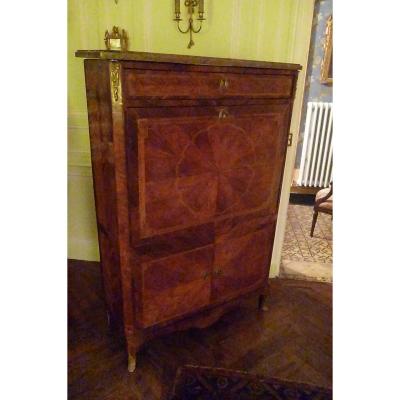 Secretary XVIII E Transition, Marquetry