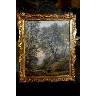 Undergrowth Landscape Oil