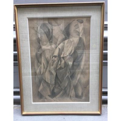 Alfred Reth (1884-1966) Cubist Work 1946