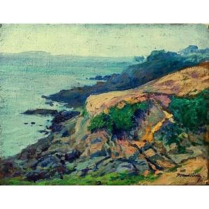 Paul Madeline (1863-1920) Brittany Coast 1907. Douarnenez, Le Trieux. Crozant School, Maufra