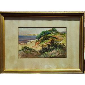 Louis Ernest Lessieux (1874-1938) Oléron Island + Saint-trojan Charentaise School. La Rochelle