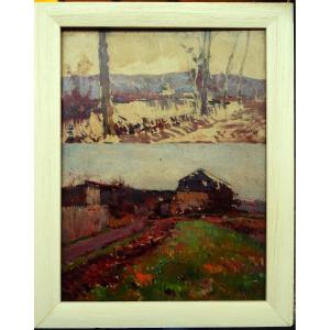 Joseph Cloix, Known As Van Loix (1856-1915), 2 Studies. Marne School, Orientalist, Galien-laloue.