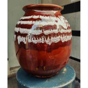 Jean Besnard (1889-1958) Important Vase, C. 1940/50. Art Deco, Buthaud, Chambost, Simmen, Paris