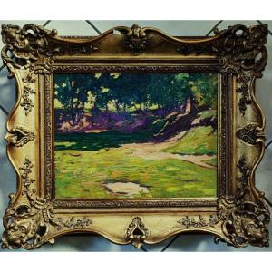  Paul Madeline (1863-1920) The Clearing 1905. Creuse, Crozant School, Guillaumin, Detroy...