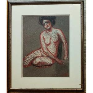 Charles Bichet (1863-1929) Portrait And/or Seated Nude. Fauve, Limoges, Crozant, Guillaumin, Valtat