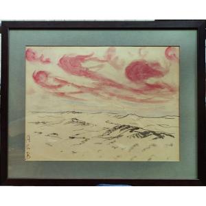 Alcide Le Beau (1873-1943) Marine~1905/06. Breton Fauve, Gauguin, Sérusier, Matisse, Japonisme.