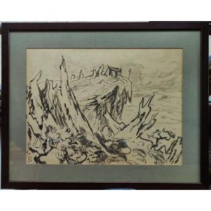 Alcide Le Beau (1873-1943) Twilight Of The Gods Circa 1906, Wagner. Fauve Breton, Japonisme